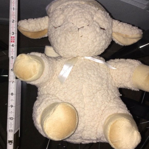 Cloud B 12” Sleep Sheep w/ Night Cap Plush Spring Stuffed Animal Lamb - Picture 9 of 9